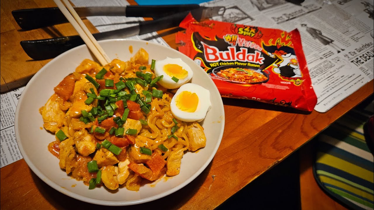 BULDAK X2 SPICY...ale zrobiłem z niego smaczne danie