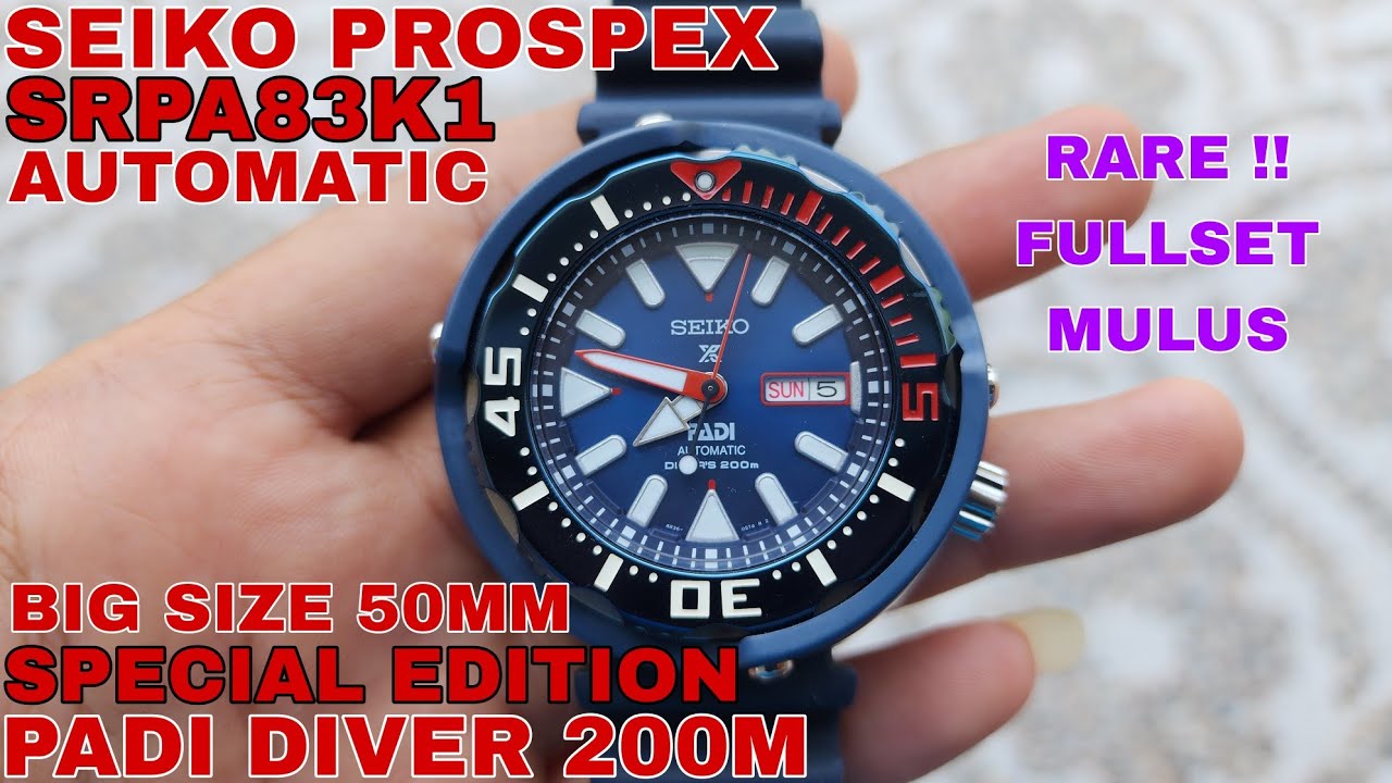 SOLD SEIKO PROSPEX PADI SRPA83K1 BABY TUNA SPECIAL EDITION AUTOMATIC BIG SIZE FOLLOW IG LakoneWatch