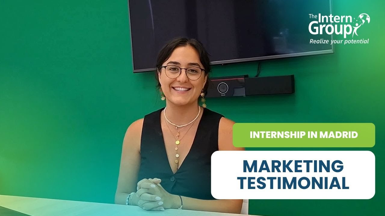 Internship in Madrid - Marketing - Angelica Testimonial