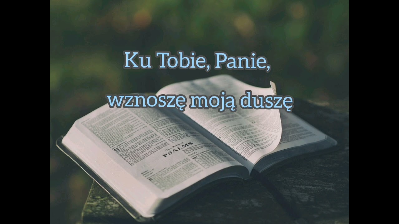Psalm na dziś - 3.02.2026 - wtorek (Ku Tobie, Panie, wznoszę moją duszę)