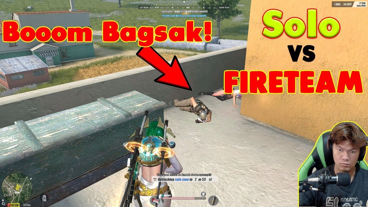 ANG UNA KUNG SOLO VS FIRETEAM !