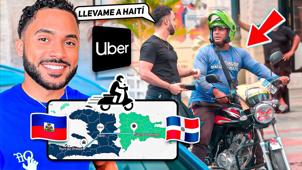 Pido un UBER a HAITÍ y PASA ESTO! | Reto o Retazo #11