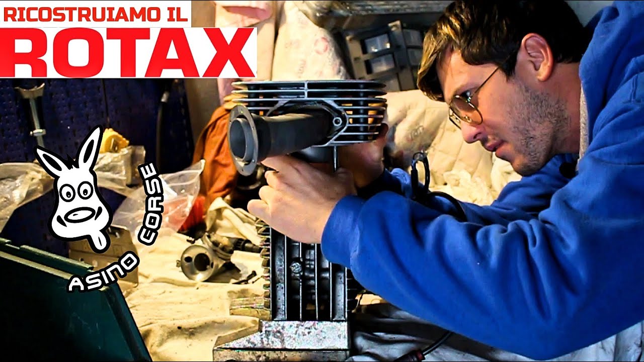 Ricostruisco il 100 che ho ESPLOSO - Rotax presa diretta kart