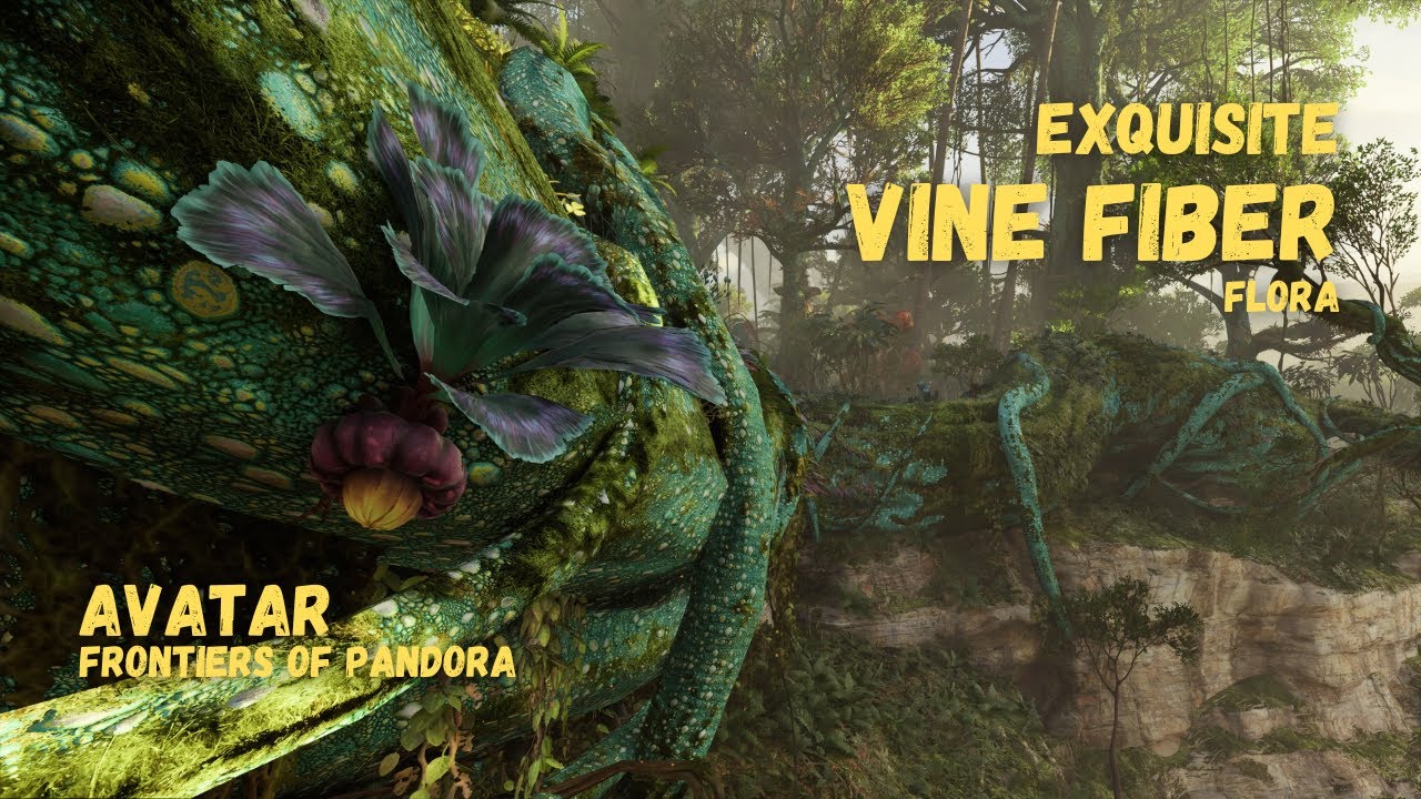 Exquisite Vine Fiber location • Avatar: Frontiers of Pandora • 4K Gameplay