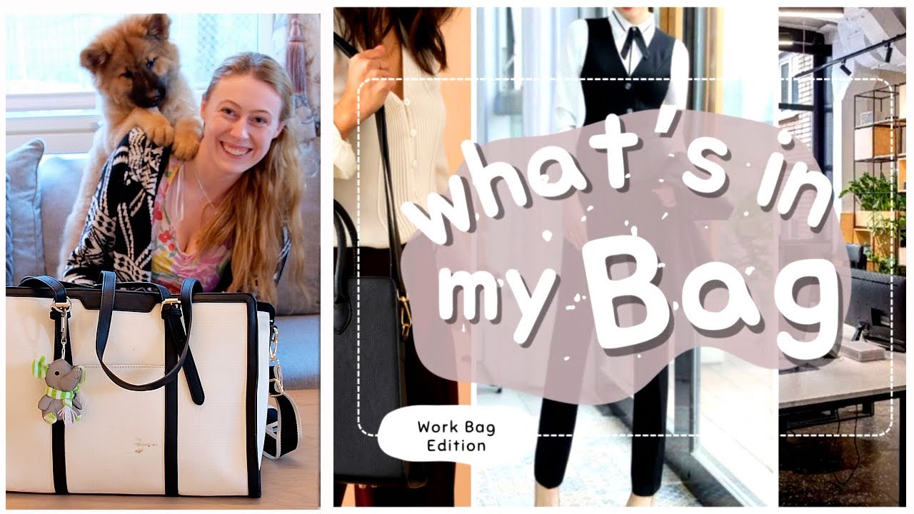 What's In My Work Bag 2024 | 9-5 essentials