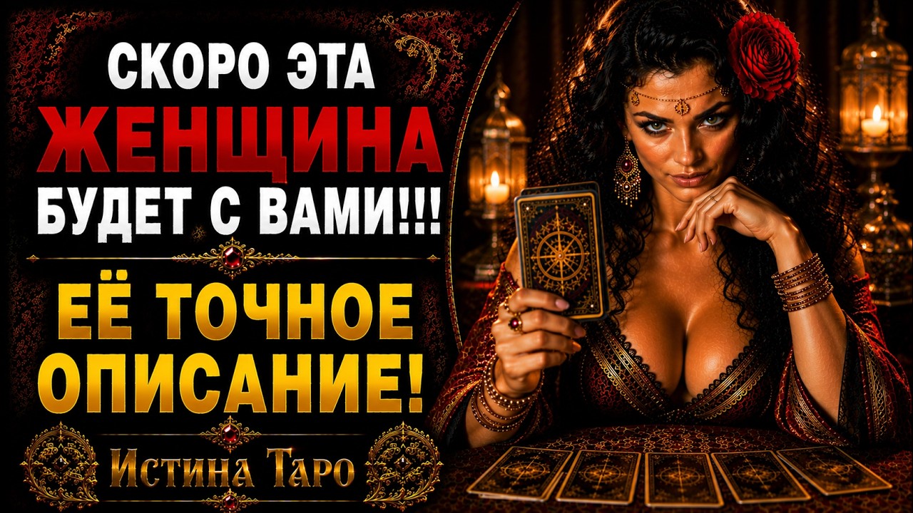 Скоро эта женщина будет с Вами!!! Её точное описание! Истина ТаРО для мужчин