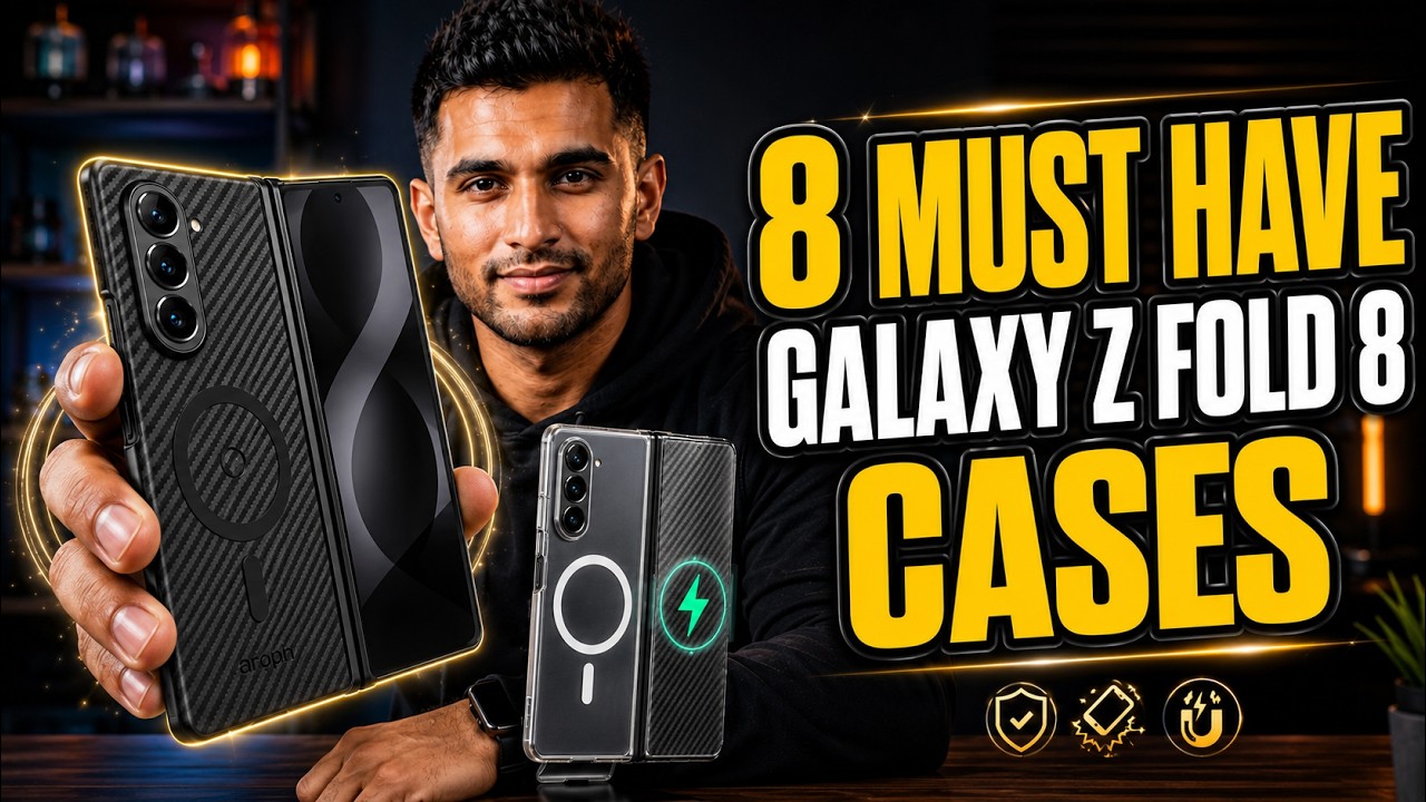Топ-8 обязательных чехлов для Galaxy Z Fold 8! TORRAS против SPIGEN против PITAKA ✅