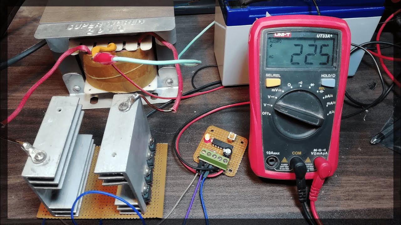 HOW TO MAKE CD4047 BASED 500W INVERTER