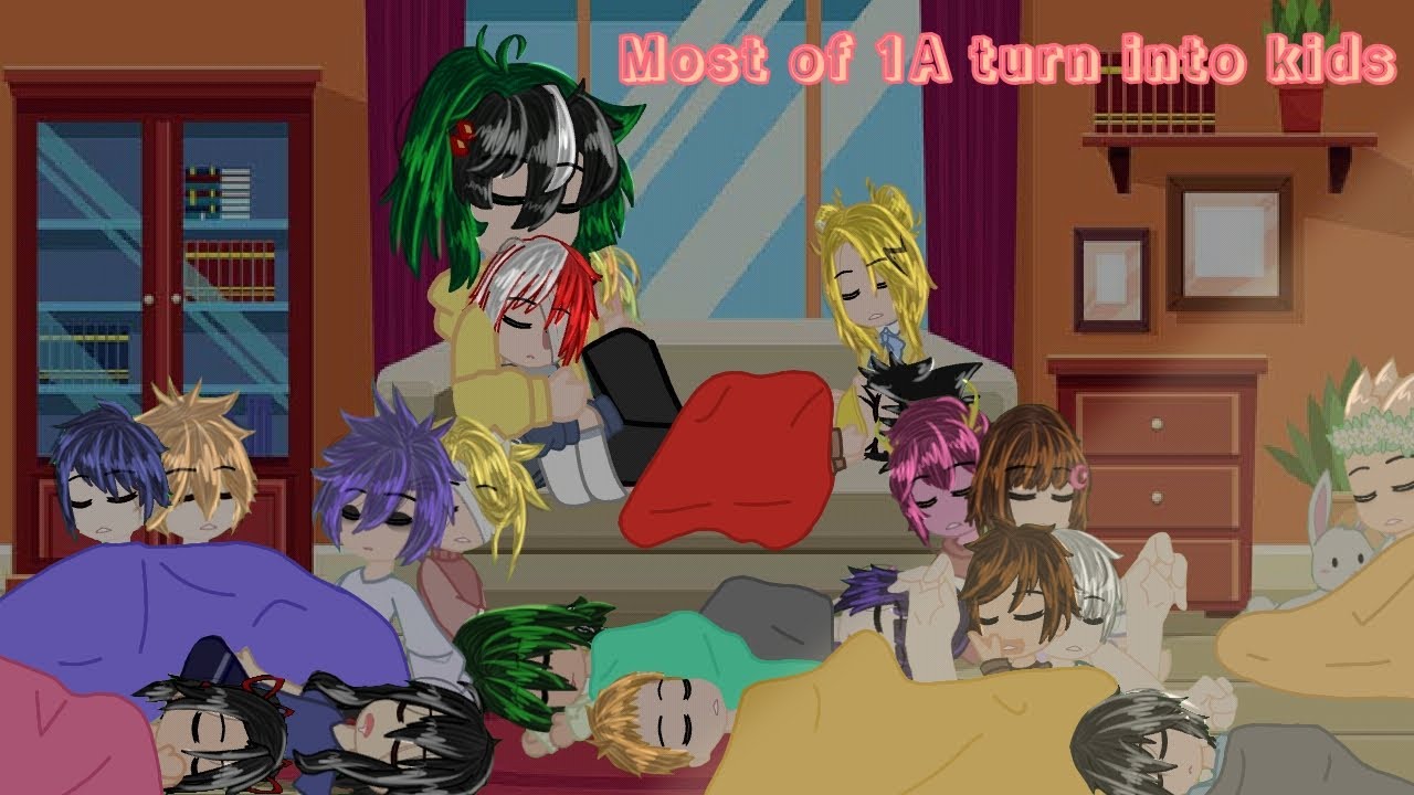 Most of 1A turn into kids | Mha | Babysitting Saga