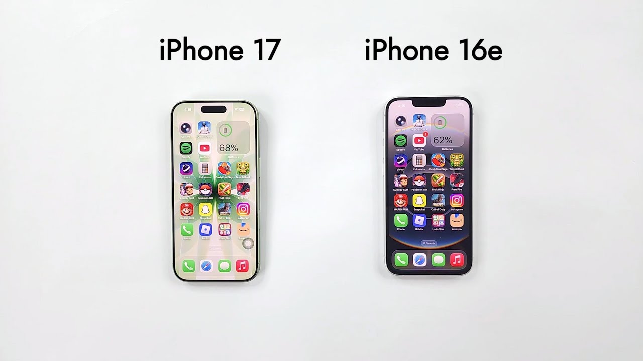 Apple iPhone 17 vs iPhone 16e - SPEED TEST 🥵