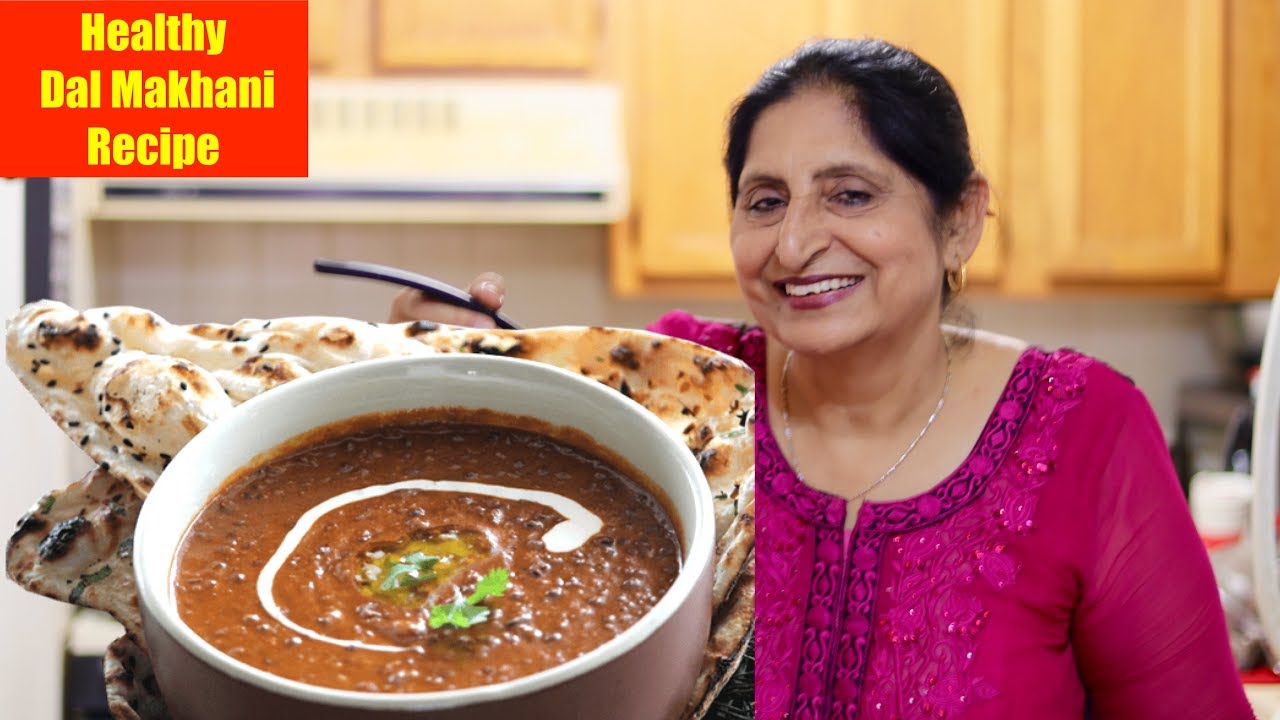 PUNJABI DAL MAKHANI RECIPE | PUNJABI KAALI DAAL RECIPE | WHOLE WHEAT LACHHA PARATHA