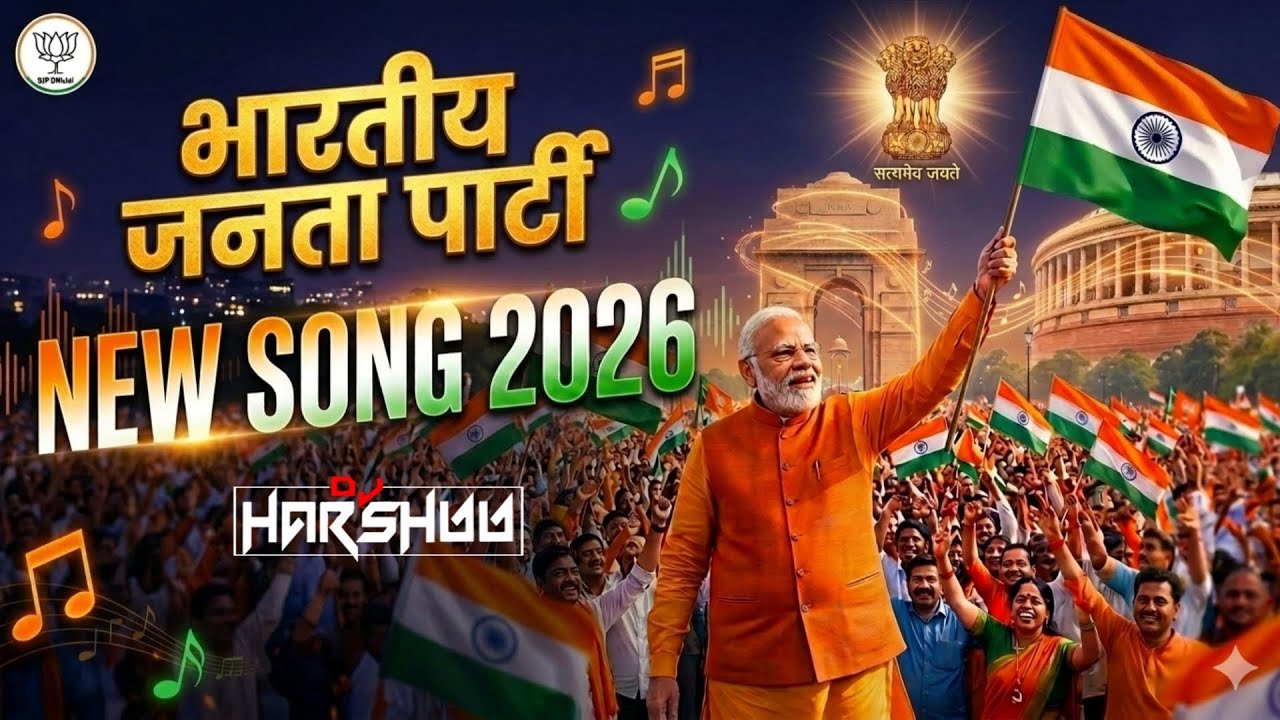 NARENDRA MODI NEW SONG 2026 | NARENDRA MODI SONG | BJP SONG |BHARTIY JANTA PARTY SONG | DJ HARSHUU