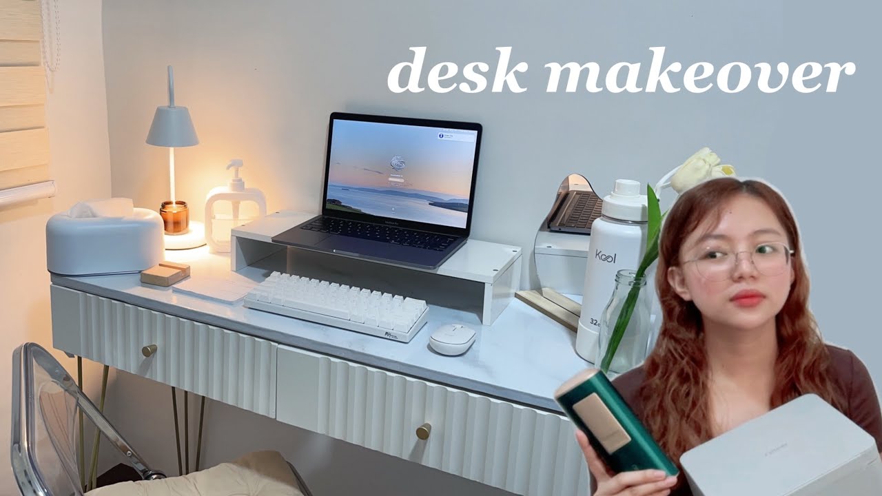 DESK MAKEOVER (Organizing) + ipl hair removal at home | Philippines