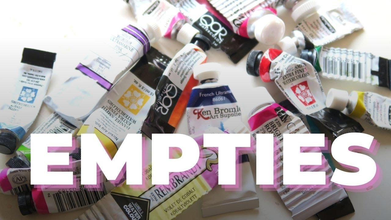 Empties! Watercolors I've Used Up- Will I Repurchase??