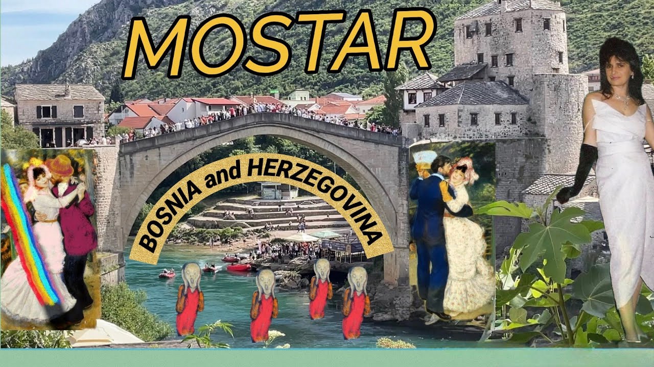 BOŚNIA i HERCEGOWINA 2025, ZWIEDZANIE gorzko-słodkie, 30 LAT po BRATOBÓJCZEJ WOJNIE. MOSTAR (4K)