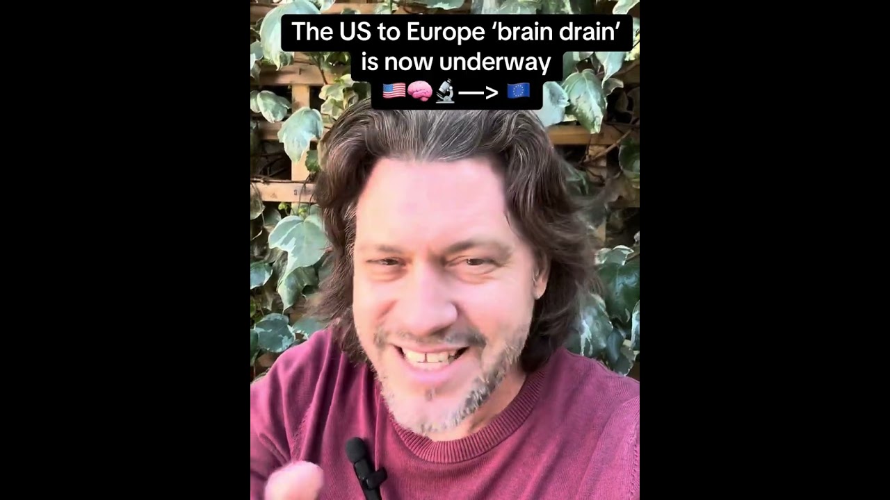 The US to Europe brain drain is underway