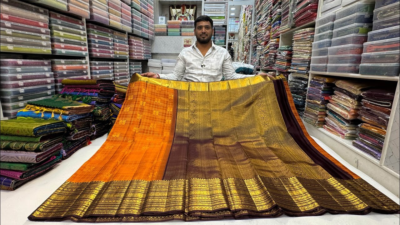 Chickpet Wholesale Pure Silk Sarees Shop with Silk Mark | Gifting Sarees | Single Saree Courier Avl
