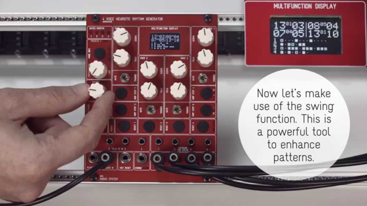 ADDAC 402 Heuristic Rhythm Generator - Part 2