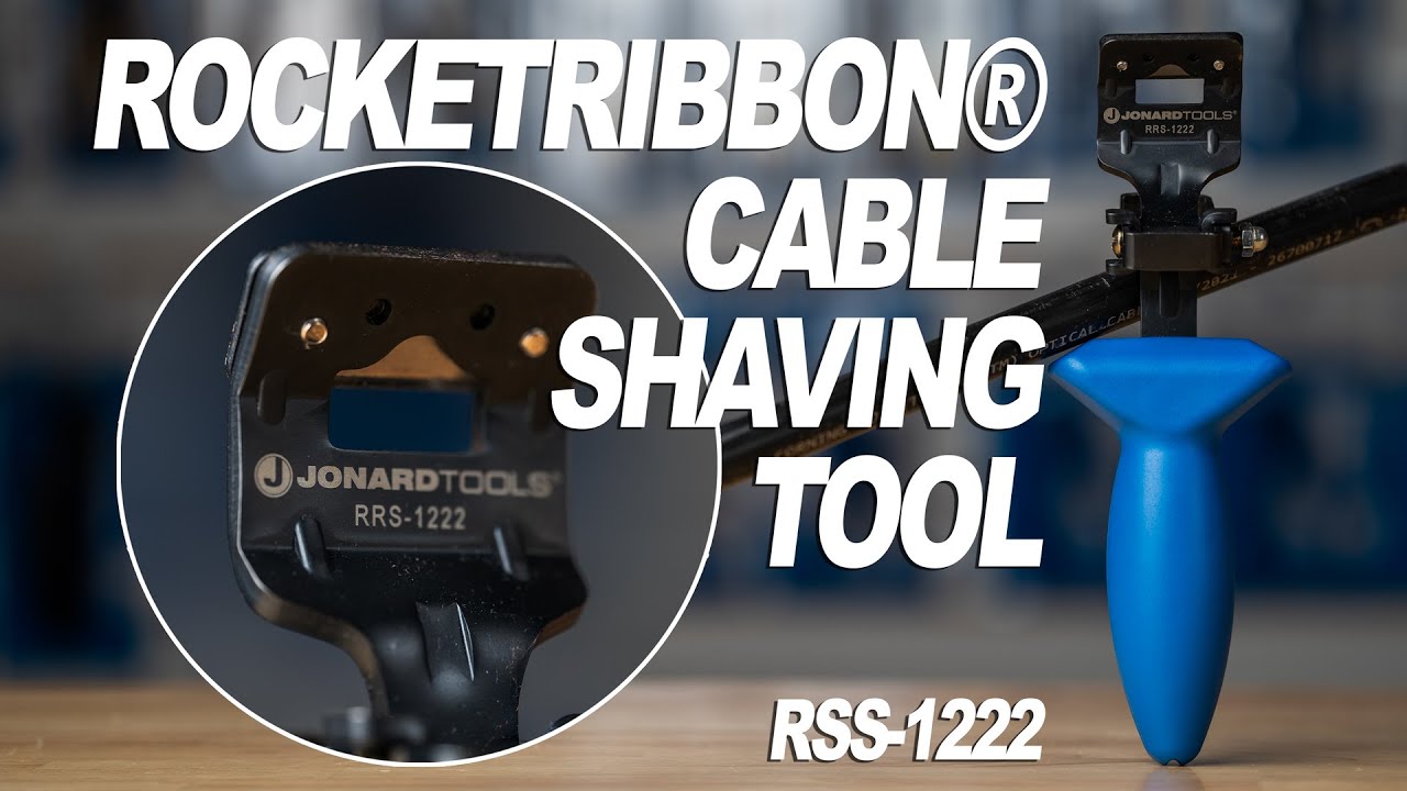 Jonard Tools RocketRibbon&reg; Cable Shaving Tool (RRS-1222) Product Video