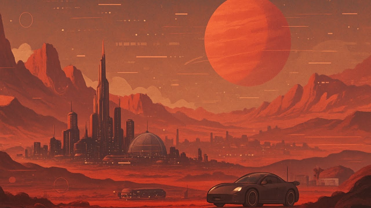 Martian Chill Beats 🚀🪐🌕🌑☄️🛸 Lofi Beats When You Want To Escape Reality ⋆.˚✮🎧✮˚.⋆