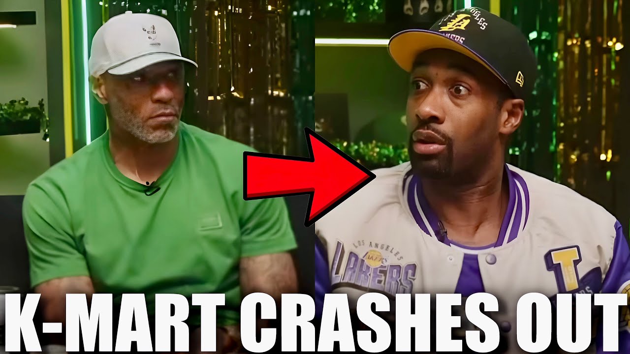 Kenyon Martin EXPLODES & Crashes Out On Gil’s Arena LIVE on Air & CHECKS GILBERT ARENAS STAFF! WTH!!