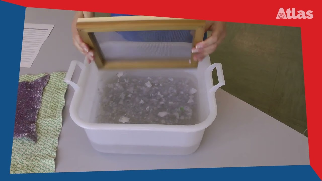 Crea la tua carta riciclata