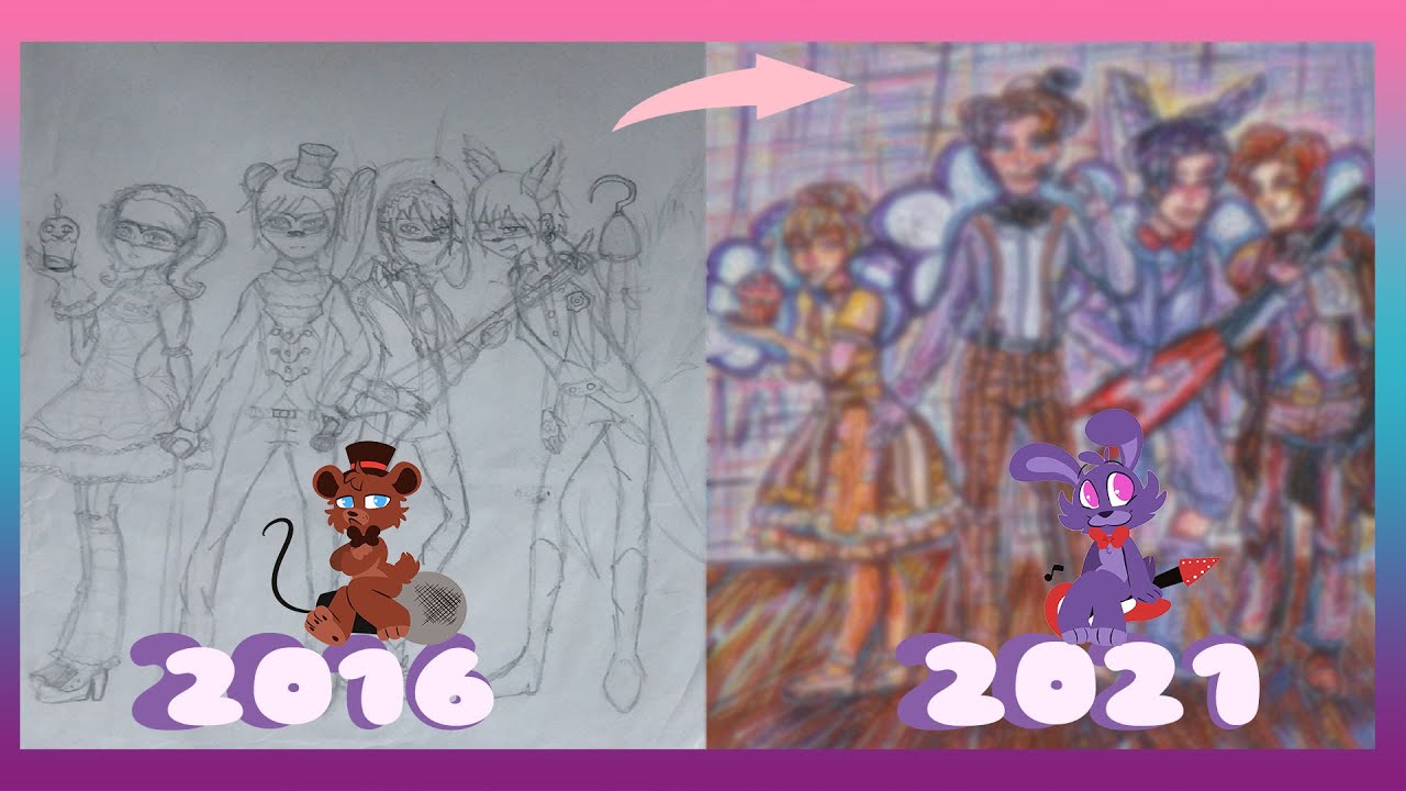 Перерисовываю рисунок из 2016\Five Nights at Freddy's  \draw this again\Speedpaint