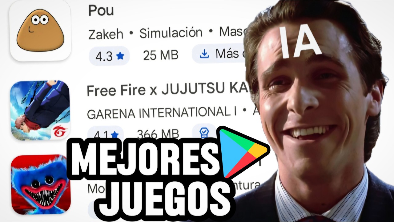 Prob&eacute; los MEJORES JUEGOS de la PLAY STORE seg&uacute;n la IA