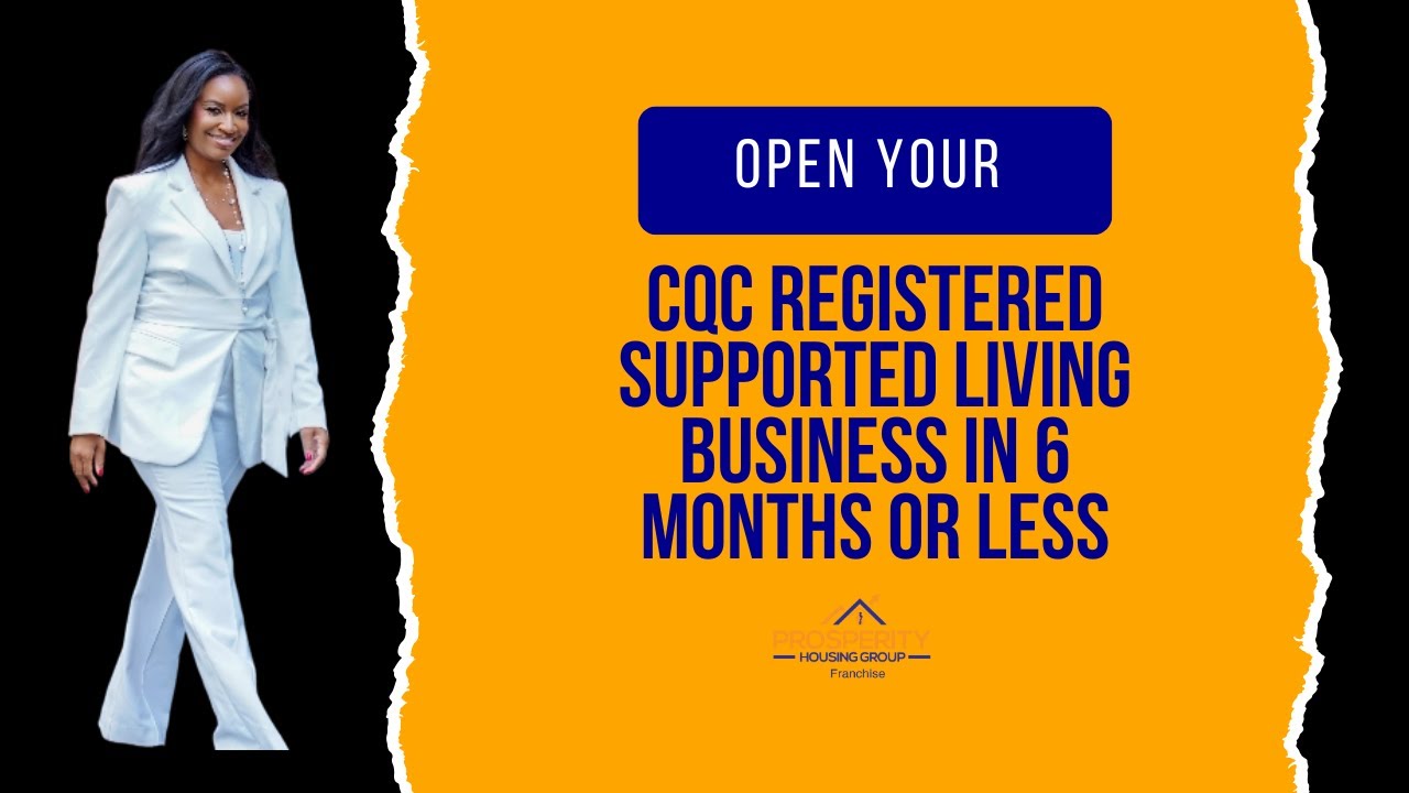 🏡Open your CQC registered supported living business in just 8 months. 
