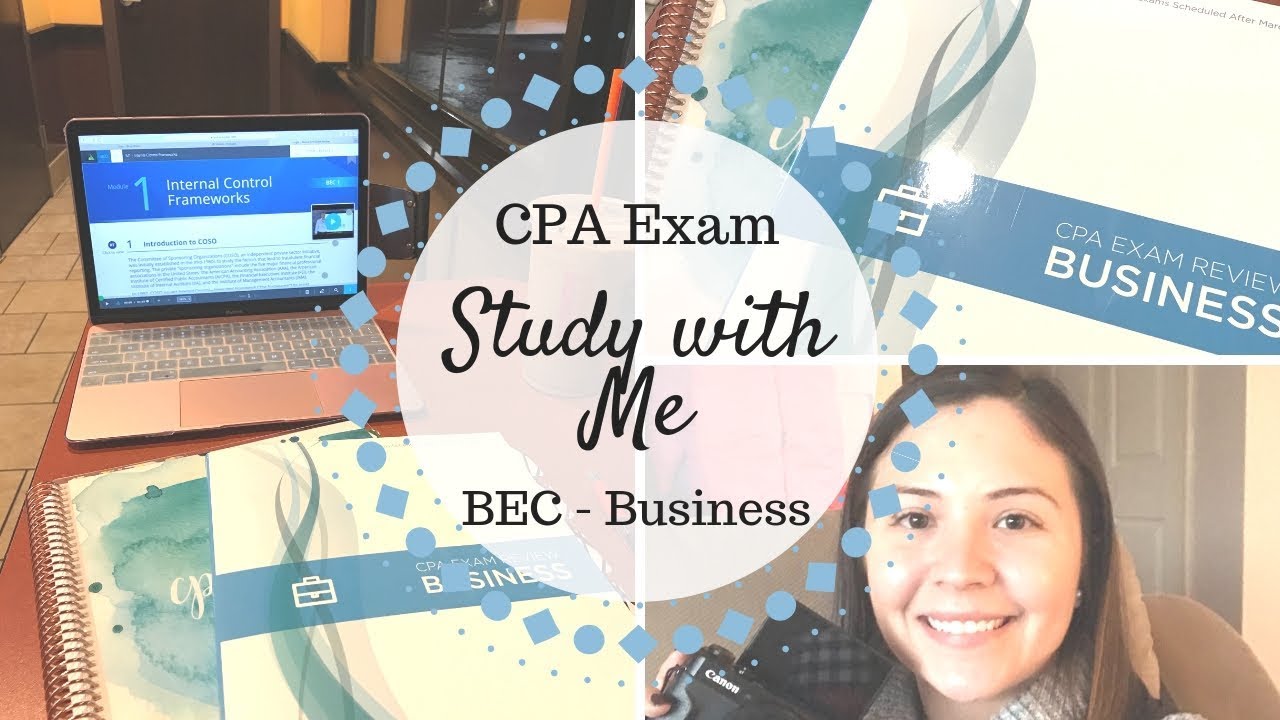 Study with Me | CPA Exam | BEC |