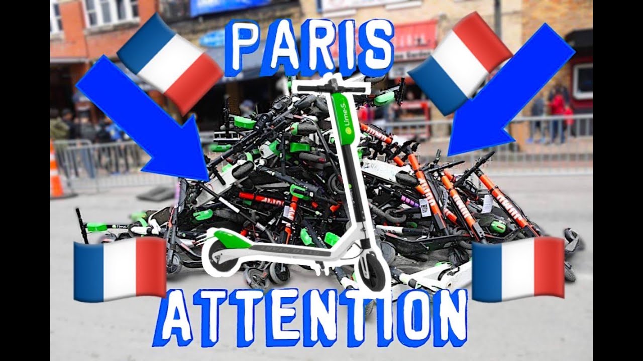 THE PROBLEM WITH LIME SCOOTERS - ATTENTION PARIS SCOOTER!!! PSA