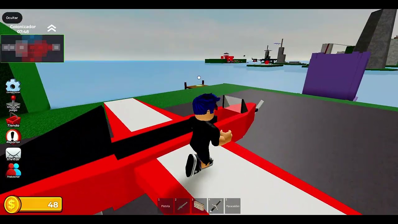 Jugando Roblox