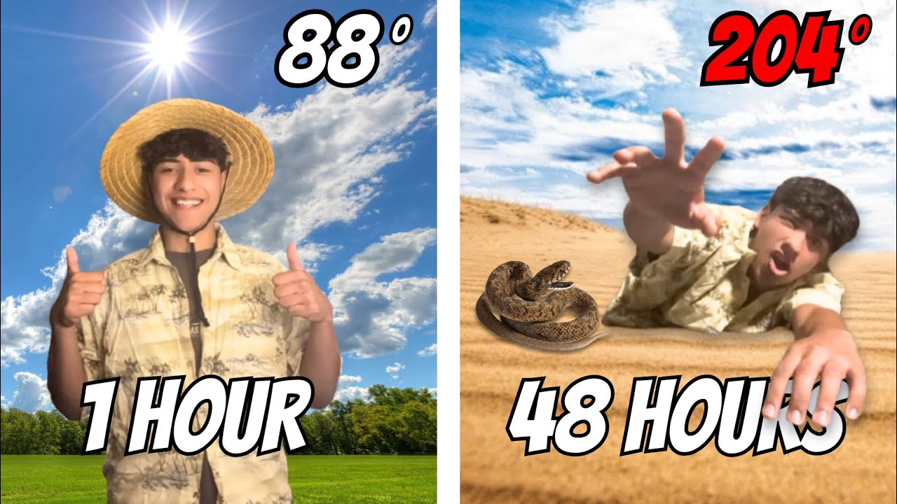 SURVIVING THE HOTTEST STATE IN THE U.S.A. FOR 5 DAYS