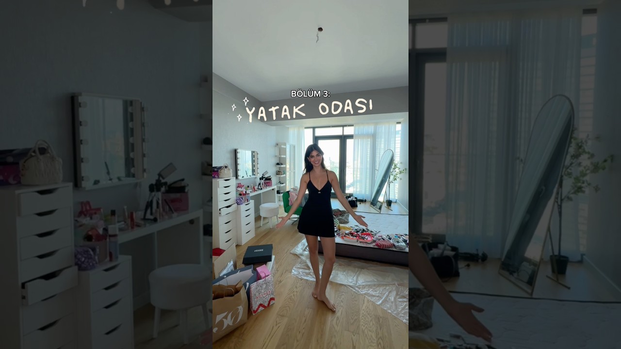 Ev Dizme B&ouml;l&uuml;m 3: Yatak odası!! Beğendiniiz mi?🥹