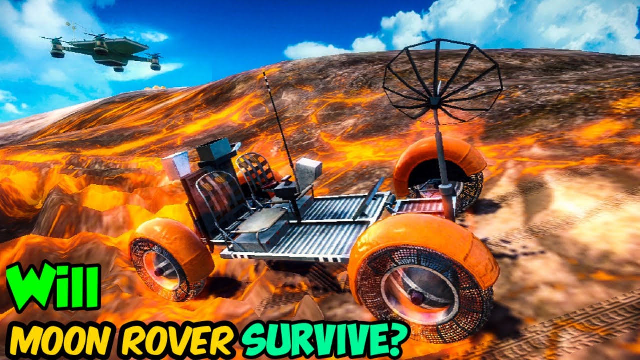 Moon Rover Survived!! Nasa Vehicle In Volcano - OTR New Update 1.10 | OTR Off The Road | OTR Update