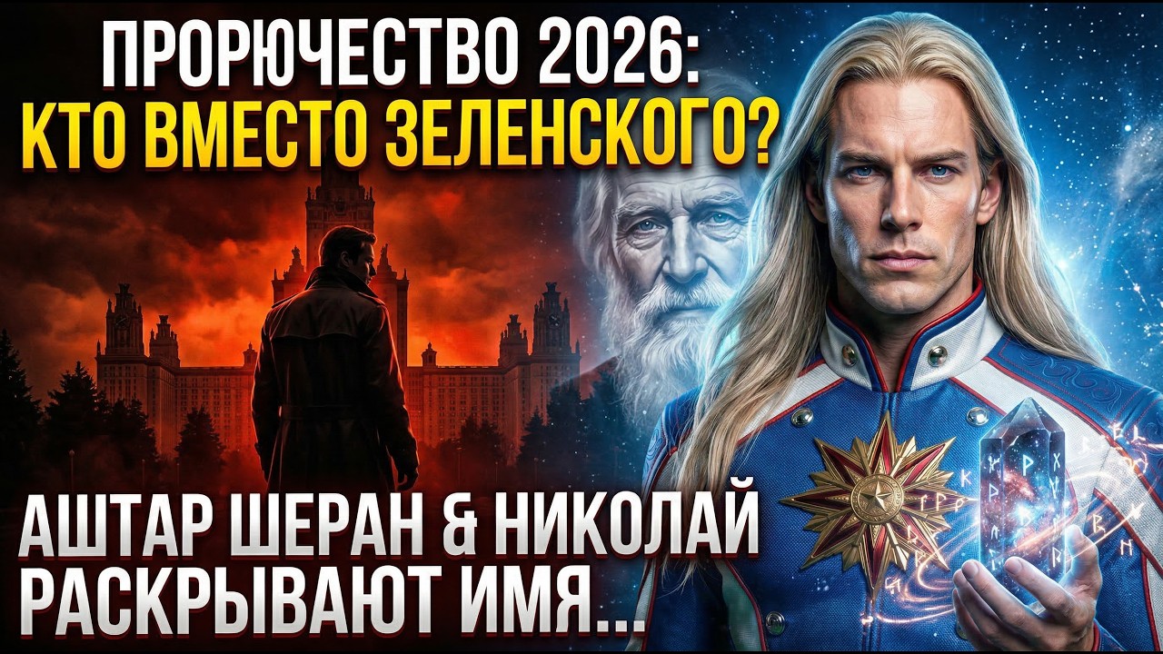 Аштар Шеран! ПОСЛЕДНЕЕ ПРОРОЧЕСТВО НИКОЛАЯ: Кто придёт после ЗЕЛЕНСКОГО? СЕКРЕТНЫЕ СЛОВА О 2026!