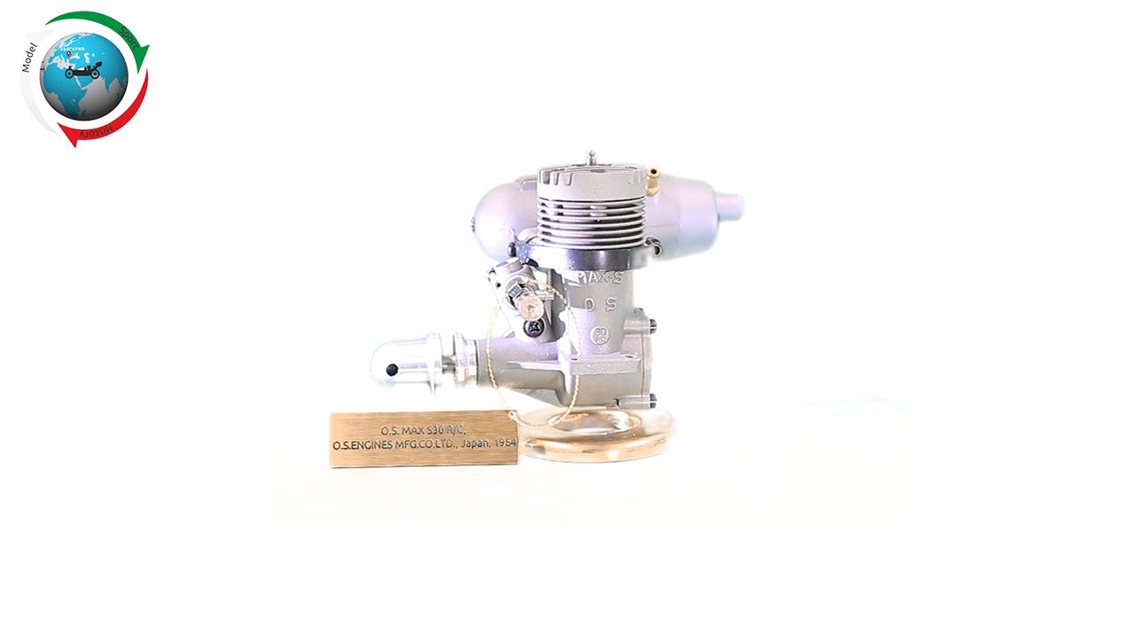 O.S. MAX S30 RC, Glow, O.S.ENGINES MFG.CO.Ltd., Japan