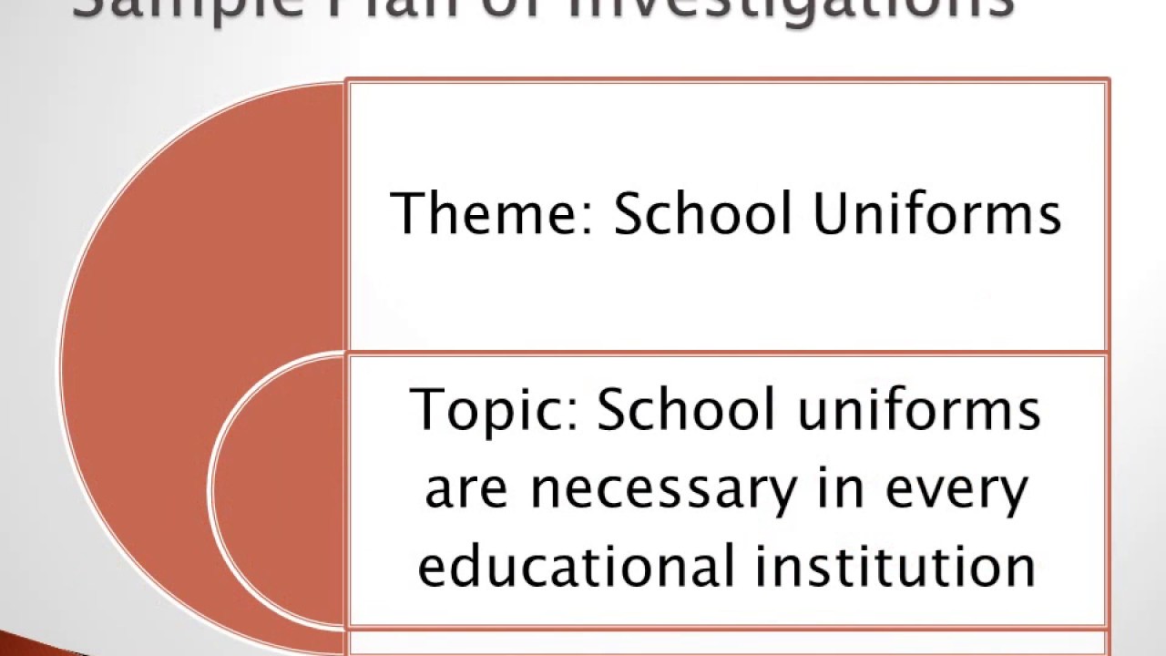 How to write CSEC SBA the Plan of Investigation for English A and B? – A working sample