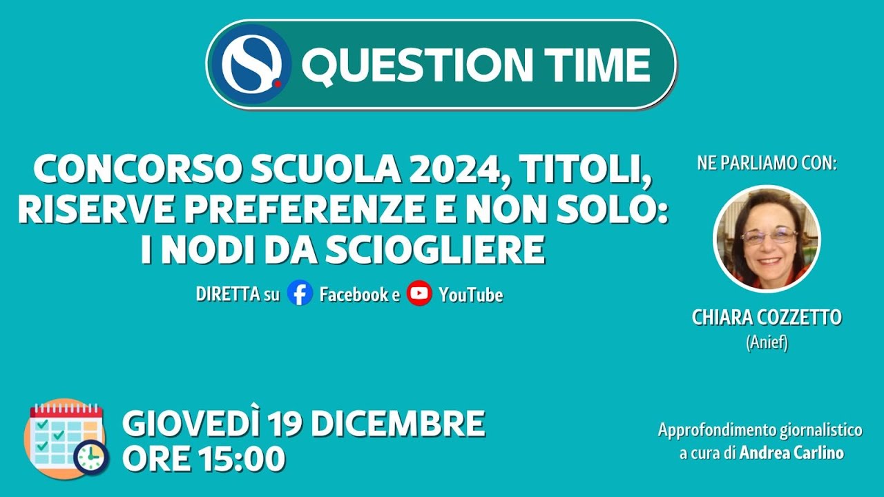Concorso scuola 2024, titoli, riserve, preferenze e non solo: i nodi da sciogliere