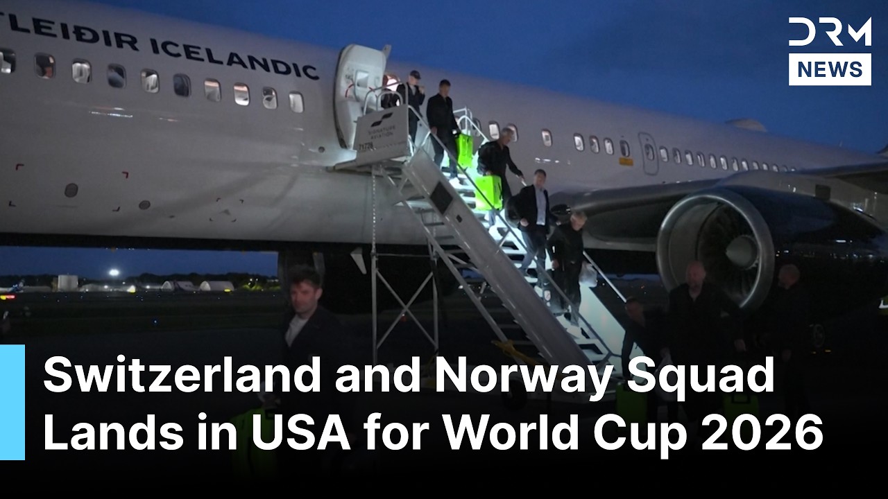 WATCH: Switzerland and Norway Arrive in USA for World Cup 2026, Embolo Faces Visa Issue | AD1B