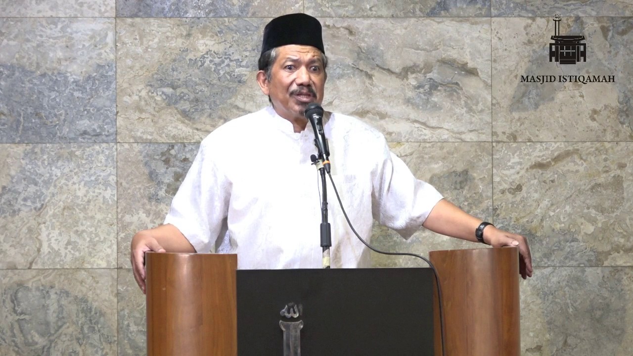 Khutbah Jum'at Yang Bikin Jamaah Masjid Istiqamah Serentak Menangis. KH. Athian Ali M, Da'i. MA