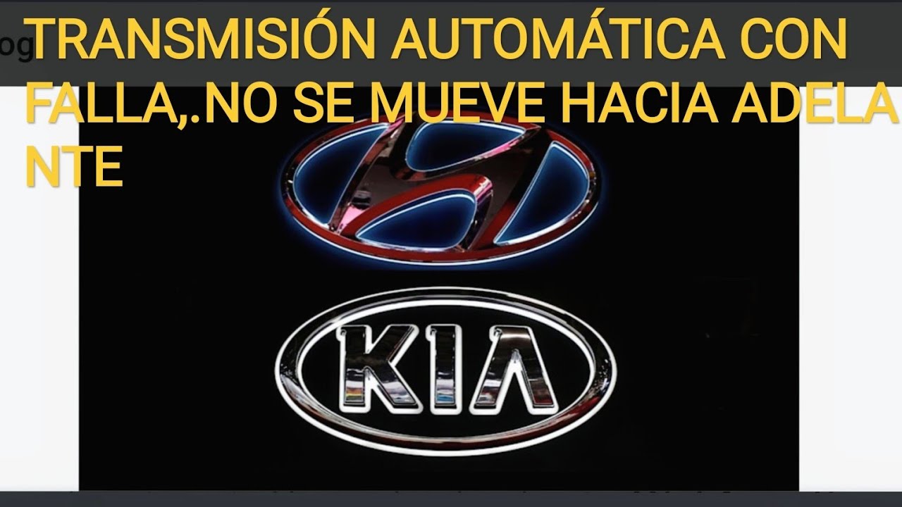 #transmisionautomatica #kia #hyundai  ,ya no camina hacía adelante solo reversa 😕