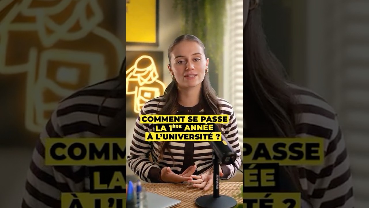 Comment se passe la 1&egrave;re ann&eacute;e &agrave; l&rsquo;universit&eacute; ? 🤔🎓