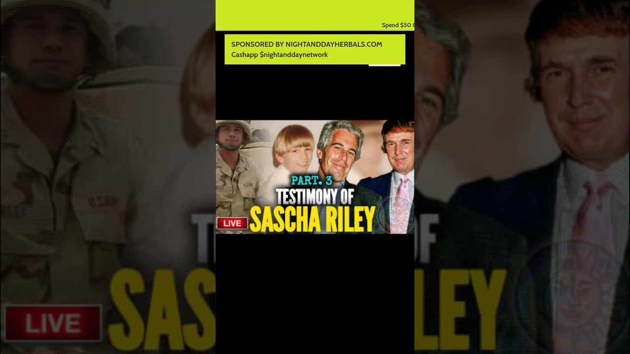 Epstein Criminal Network EXPOSED?: Survivor Sascha Riley Testimony PART 3 [Audio]