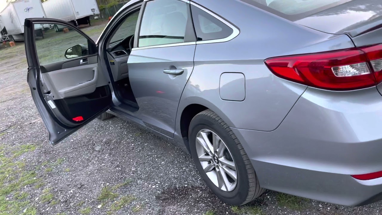 Basic functions of my 2017 Hyundai Sonata