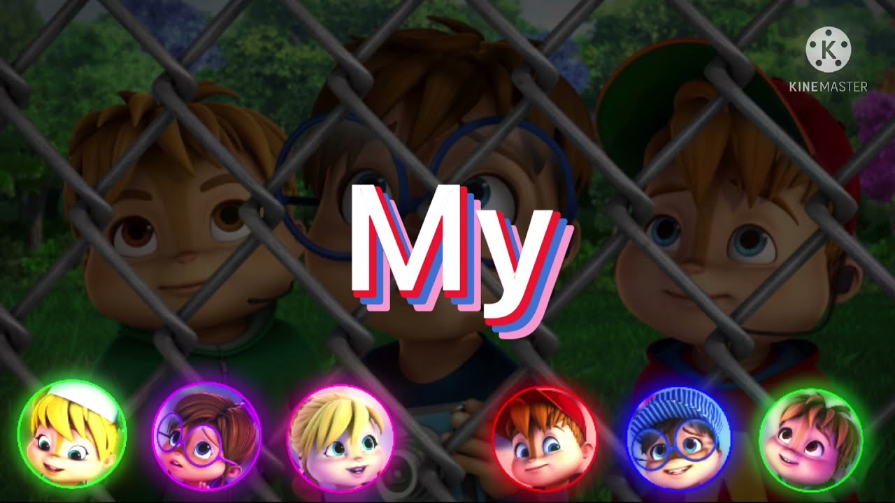 Alvin and the chipmunks - away from you (lyrics)