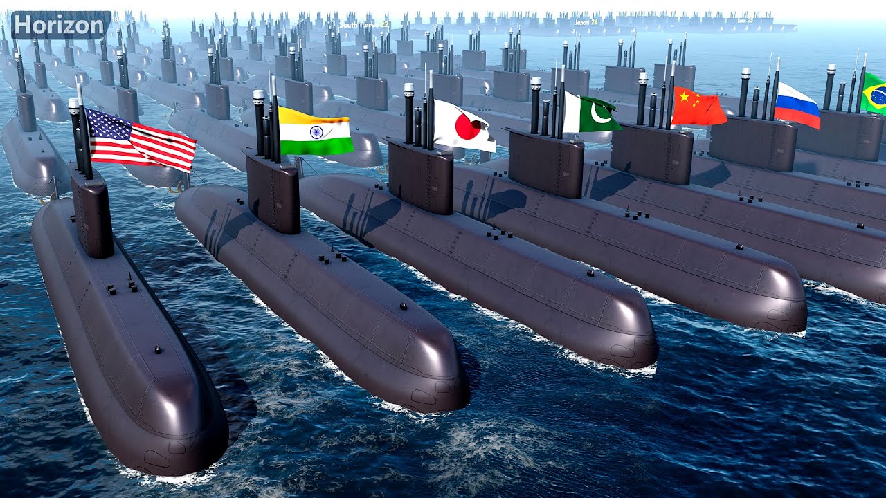 Submarines By Country 2026