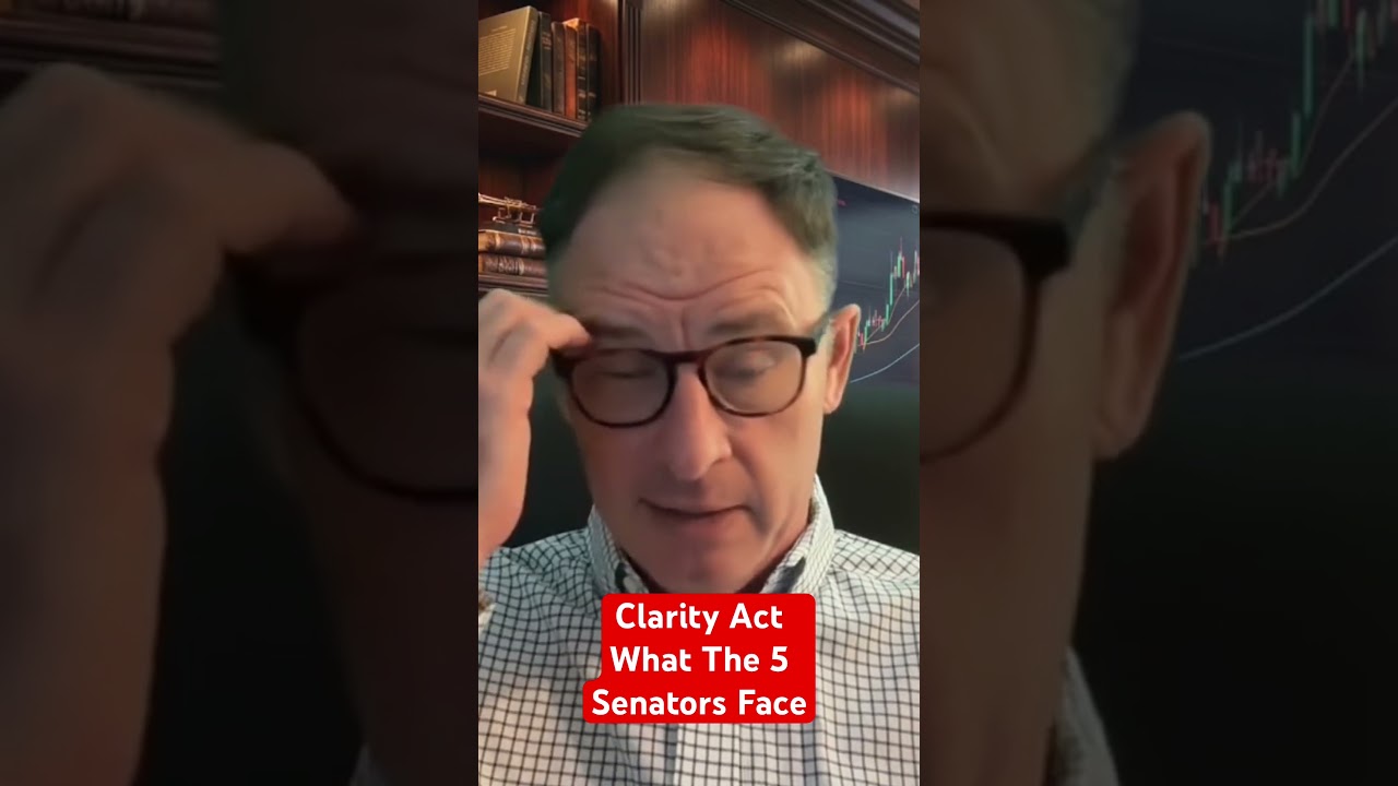 Закон о прозрачности (Clarity Act). Что грозит 5 сенаторам #xrp #крипта #clarityact @digitalasset...