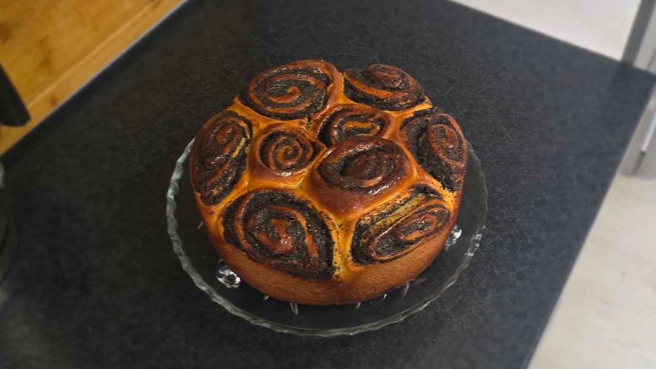 Маковый пирог, очень вкусно и просто/ Poppy seed cake