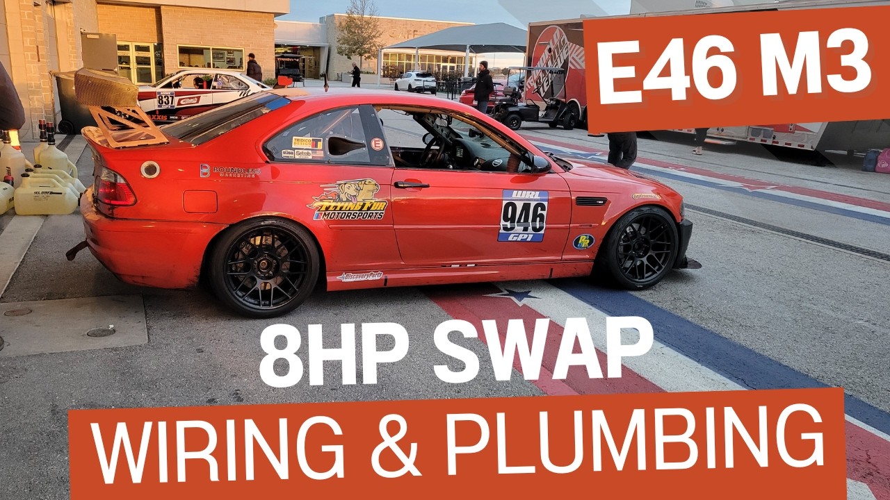 E46 M3 8HP Swap Wiring: Making the CANTCU Talk to the S54